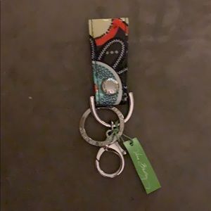 NWT Vera Bradley Loop Key Chain